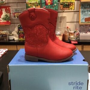 Stride Rite Wynona Red Multiple Sizes